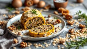 Moelleuse, parfumée, savoureuse : cette terrine de lentilles et champignons est la star des fêtes végétariennes