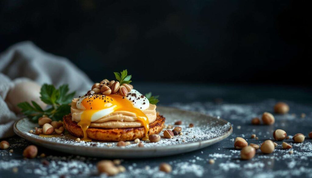 Exit les œufs mayo classiques : cette version au foie gras et noisettes est parfaite pour les fêtes !