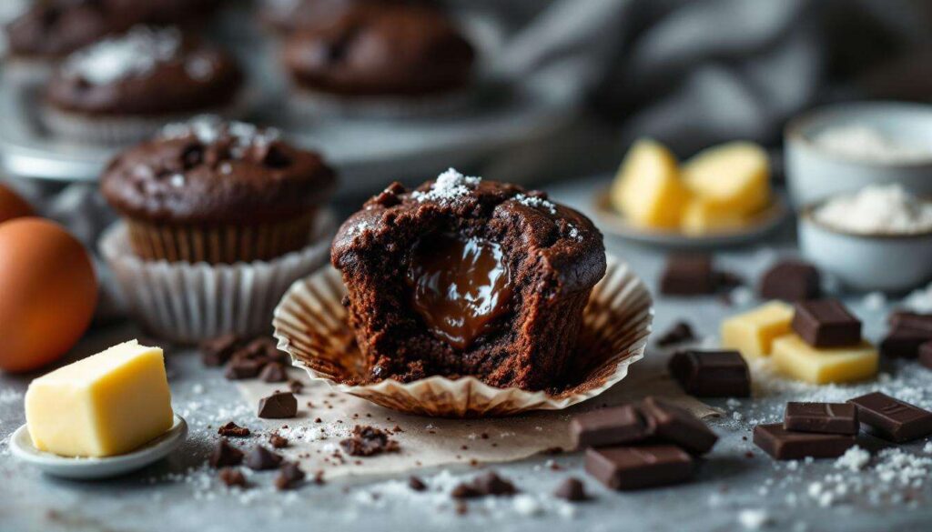 Moelleux, fondant, ultra chocolat : impossible de résister à ces muffins au cœur coulant faciles