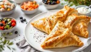 Ces feuilletés minute s’adaptent à tous les goûts : thon, saumon ou légumes, c’est vous qui choisissez