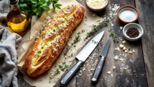 « Je ne pensais pas faire des baguettes apéro aussi croustillantes en 20 minutes » : ma technique express aux herbes et fromage à tester sans attendre !