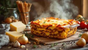 Lasagnes d’hiver à la raclette : une recette réconfort parfaite pour les soirées froides