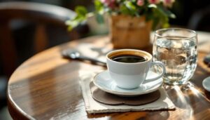 Pourquoi nous donne-t-on un verre d&rsquo;eau quand on commande un café ? Il y a une raison bien connue des serveurs