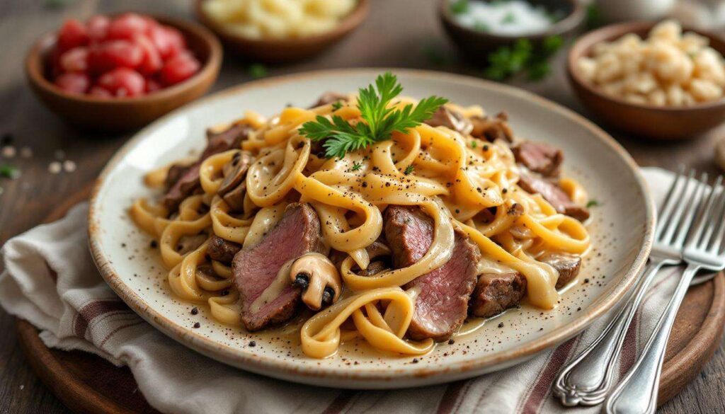 Bœuf Stroganoff : la recette rapide quand on reçoit le dimanche