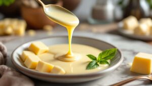 Coulis de chocolat blanc à la vanille : une sauce onctueuse prête en quelques minutes