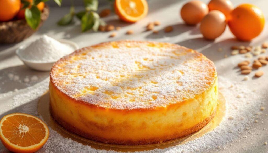 Moelleux comme un nuage doré de soleil, ce gâteau aux clémentines et amandes se prépare en moins de 15 minutes