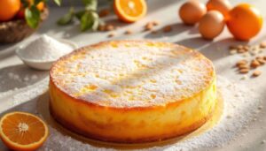 Moelleux comme un nuage doré de soleil, ce gâteau aux clémentines et amandes se prépare en moins de 15 minutes