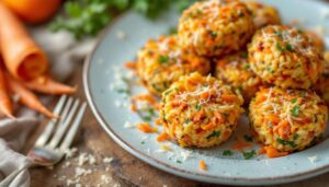« Prêtes en 10 minutes avec un reste de riz » : mes bouchées dorées aux légumes, moelleuses et plus légères qu'on l'imagine