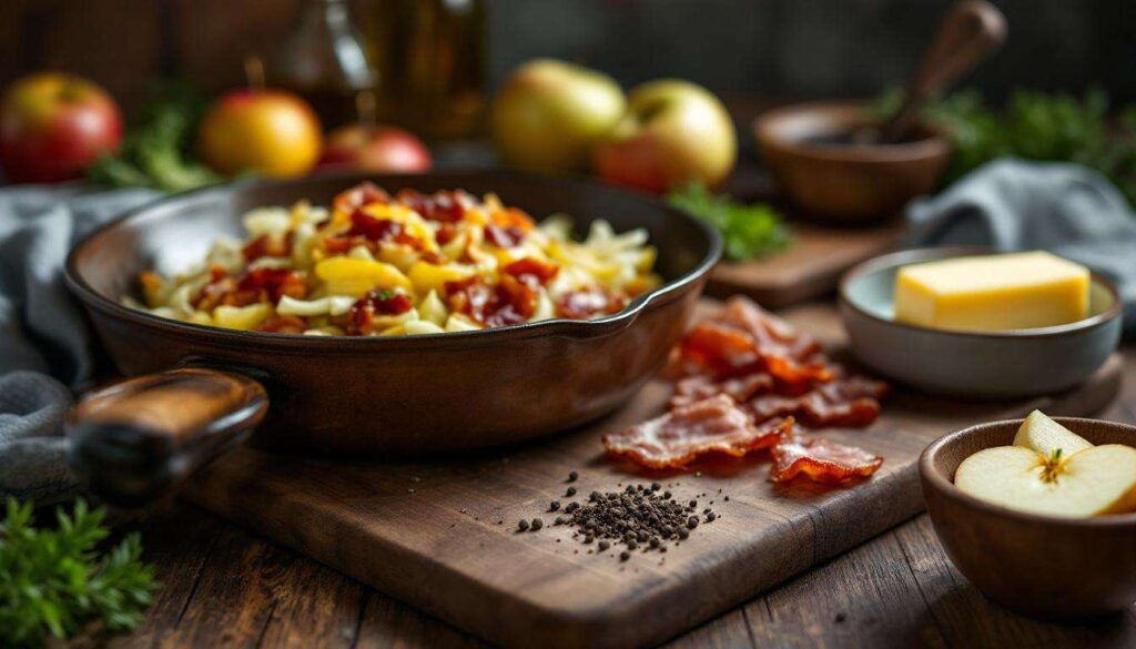 « Je la prépare en 10 minutes pour toute la famille » : ma poêlée poireaux-pommes-lardons ultra gourmande, simple et rapide