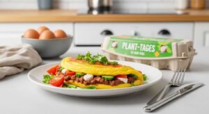 Une omelette sans œufs, des meringues sans blancs… Face à la pénurie, l’œuf végétal est-il une solution ?