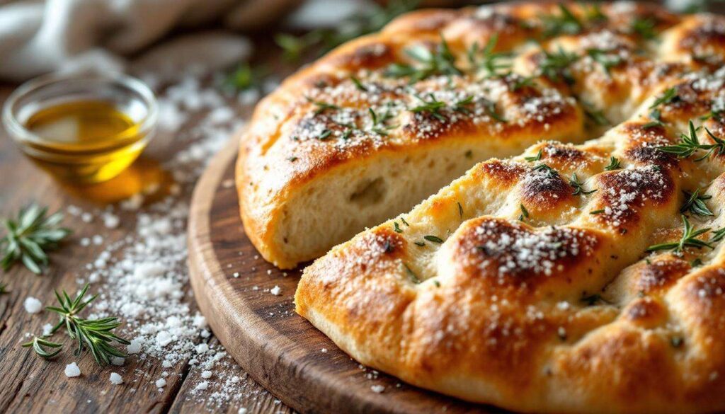 Focaccia maison moelleuse : la recette italienne à 5 ingrédients qui lève toute seule pendant la nuit