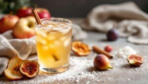 Kéfir pomme-cannelle : la version hivernale de la boisson fermentée qui se boit comme un cidre pétillant