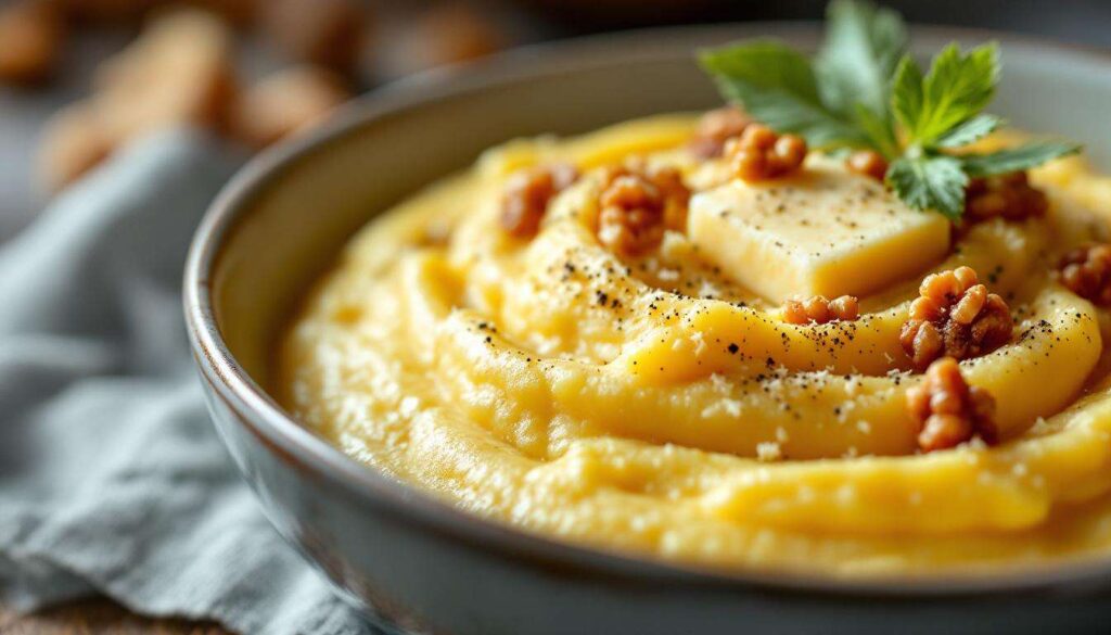 Polenta crémeuse au gorgonzola et noix : le plat italien d'hiver que les Français découvrent à peine en 2026