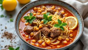 Shorba aux vermicelles et agneau : la soupe du ftour algérien qui réconforte dès la première cuillerée