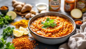 Dhal de lentilles corail au gingembre : le plat indien réconfortant prêt en 20 minutes pour moins de 2 euros