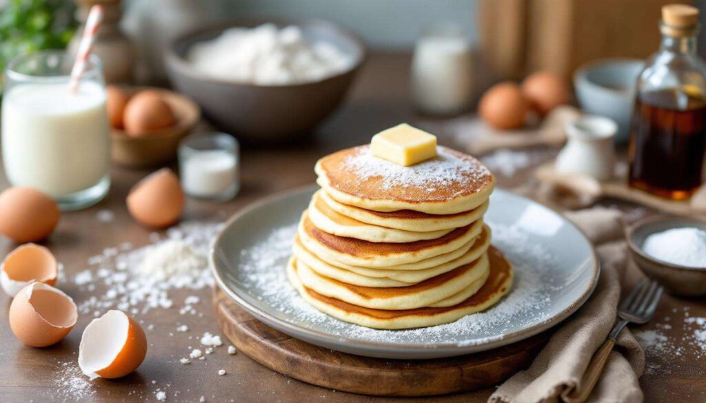 Pancakes au kéfir ultra moelleux : la fermentation dans la pâte change complètement la texture et le goût
